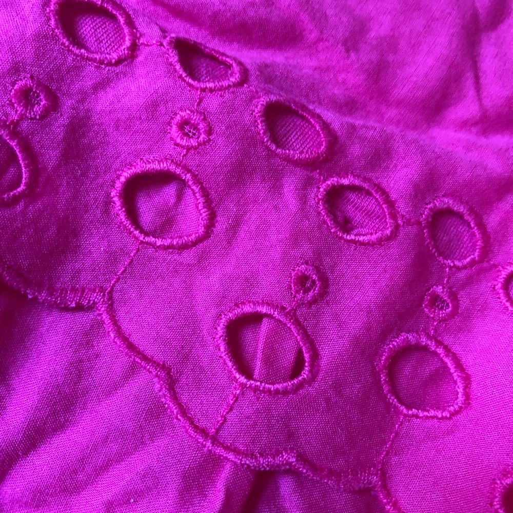 Elle Pink Ruffle Top - Picture 4 of 7